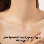 قلادة الجوهرة الأبدية - سلسلة دايموند فضة 925 على شكل قلب - الصورة 3
