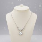 سلسلة مويسانايت فضة 925 بحجر 1 قيراط فخم ولمعة ماسية فاخرة - الصورة 3